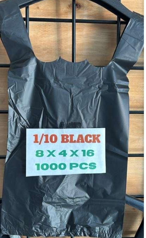 1/10 Black T-shirt Bag